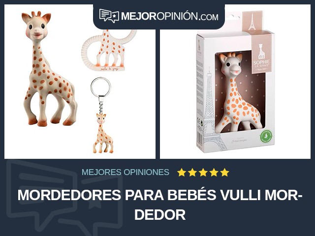 Mordedores para bebés Vulli Mordedor