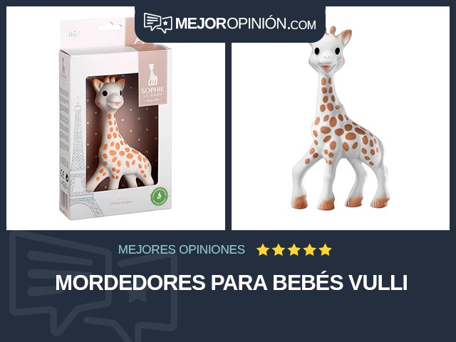 Mordedores para bebés Vulli