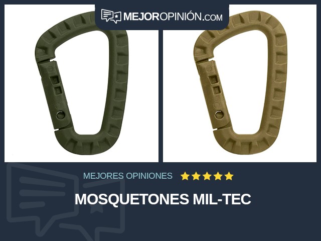 Mosquetones MIL-TEC