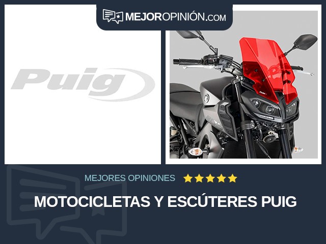 Motocicletas y escúteres Puig