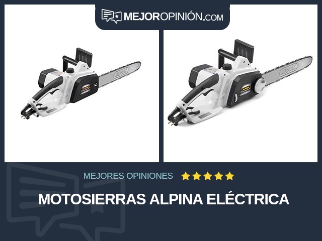 Motosierras Alpina Eléctrica