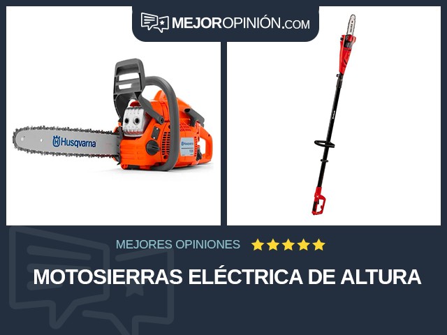 Motosierras Eléctrica De altura