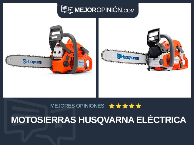 Motosierras Husqvarna Eléctrica