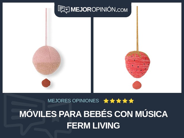 Móviles para bebés Con música ferm LIVING