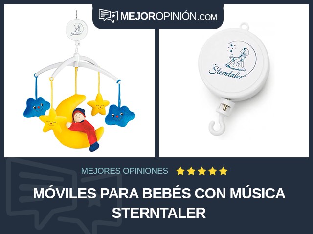 Móviles para bebés Con música Sterntaler