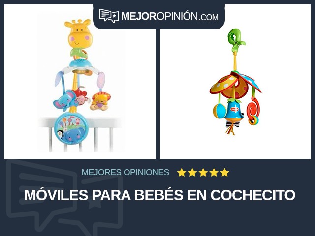 Móviles para bebés En cochecito