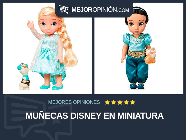 Muñecas Disney En miniatura