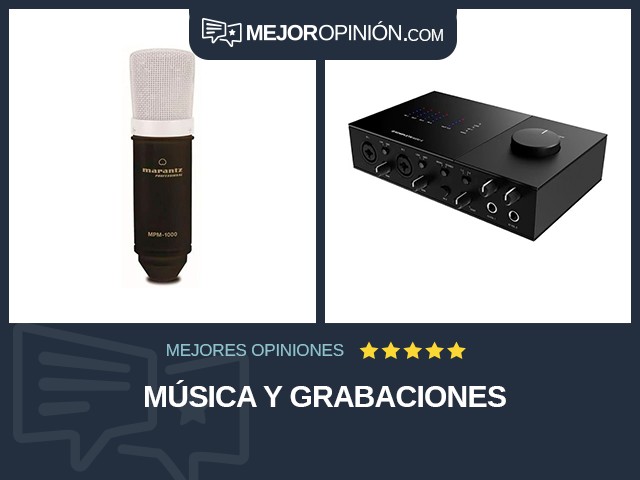 Música y grabaciones