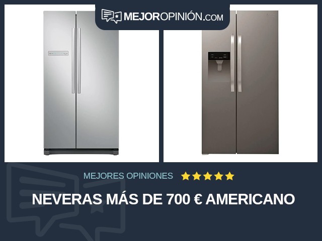 Neveras Más de 700 € Americano