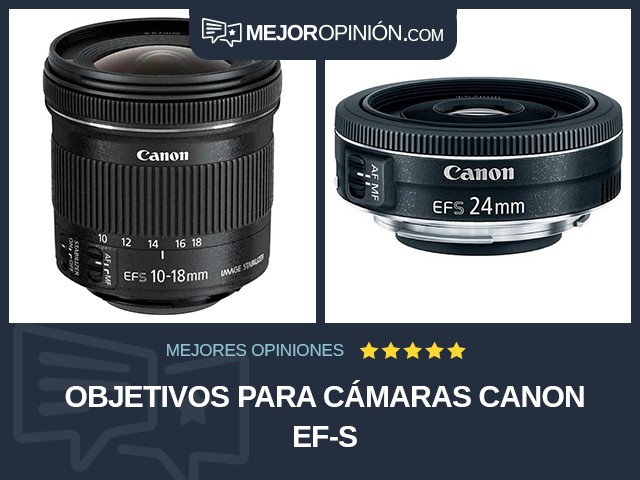 Objetivos para cámaras Canon EF-S