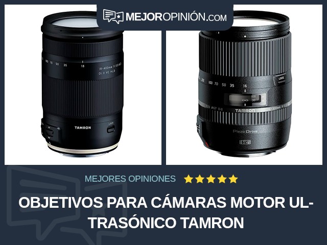 Objetivos para cámaras Motor ultrasónico Tamron