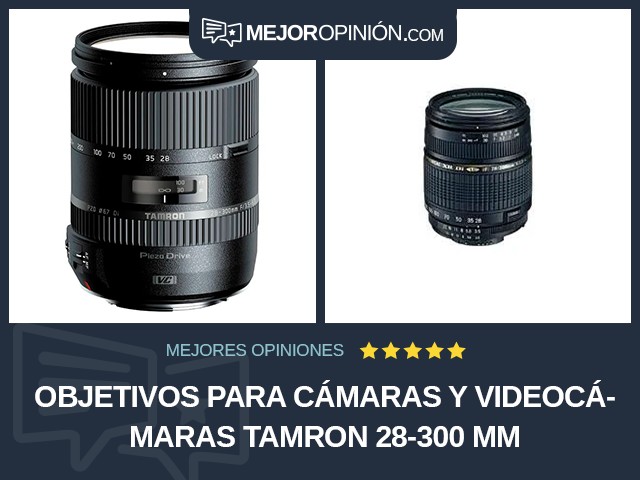 Objetivos para cámaras y videocámaras Tamron 28-300 mm