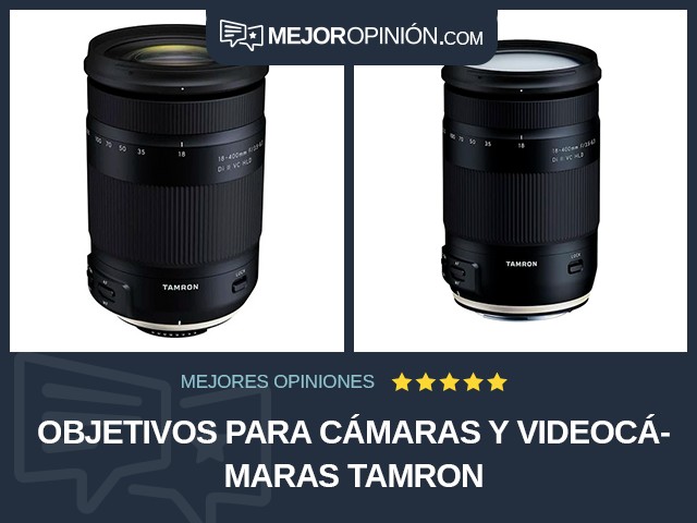 Objetivos para cámaras y videocámaras Tamron