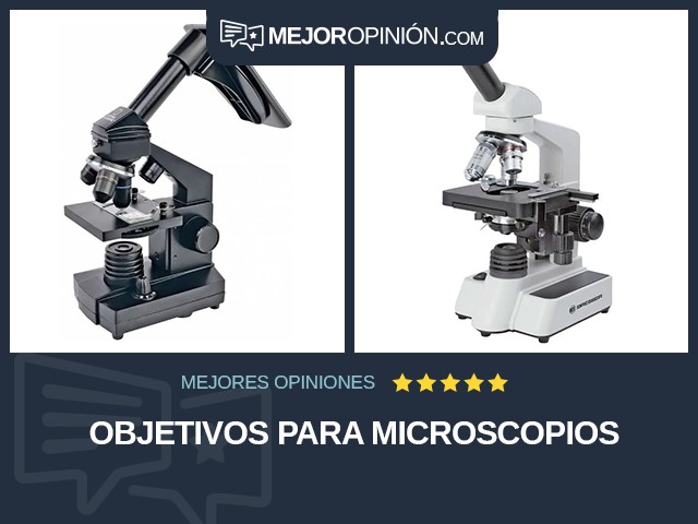 Objetivos para microscopios