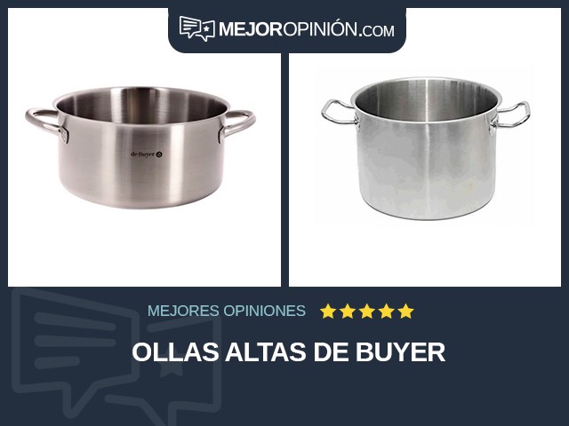 Ollas altas de Buyer