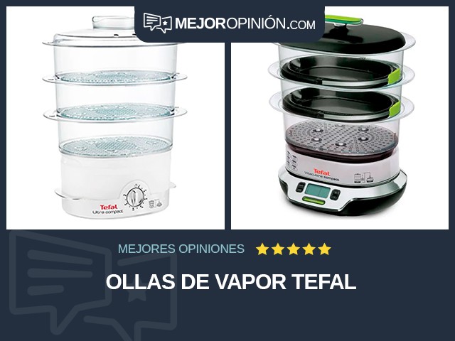 Ollas de vapor Tefal