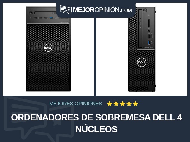 Ordenadores de sobremesa Dell 4 núcleos