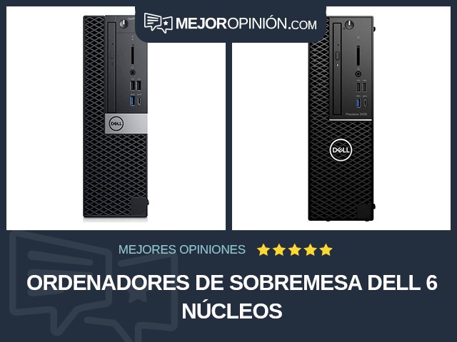 Ordenadores de sobremesa Dell 6 núcleos