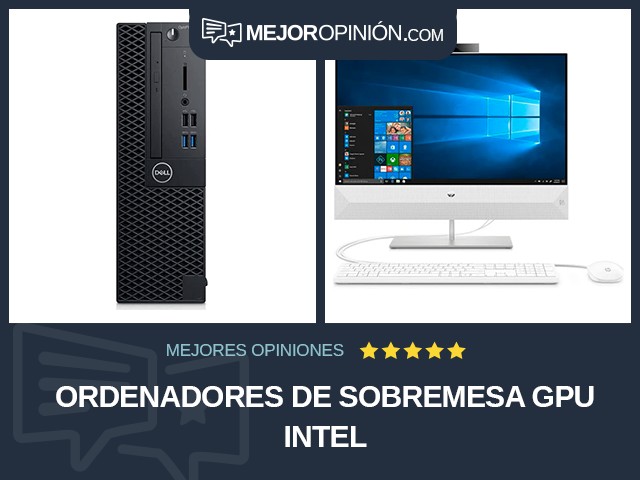 Ordenadores de sobremesa GPU Intel