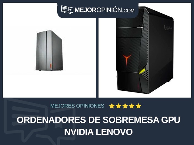 Ordenadores de sobremesa GPU NVIDIA Lenovo
