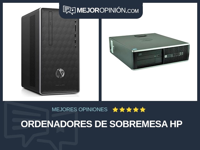 Ordenadores de sobremesa HP