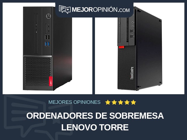 Ordenadores de sobremesa Lenovo Torre