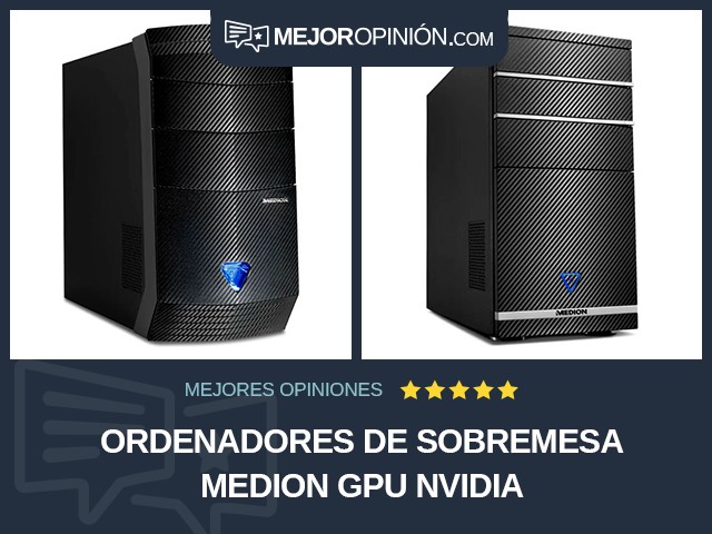 Ordenadores de sobremesa MEDION GPU NVIDIA