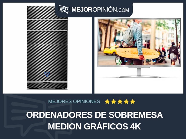 Ordenadores de sobremesa MEDION Gráficos 4K