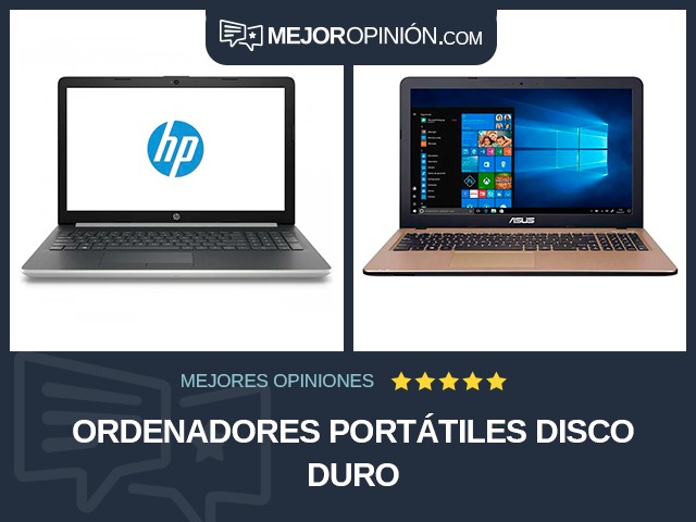 Ordenadores portátiles Disco duro