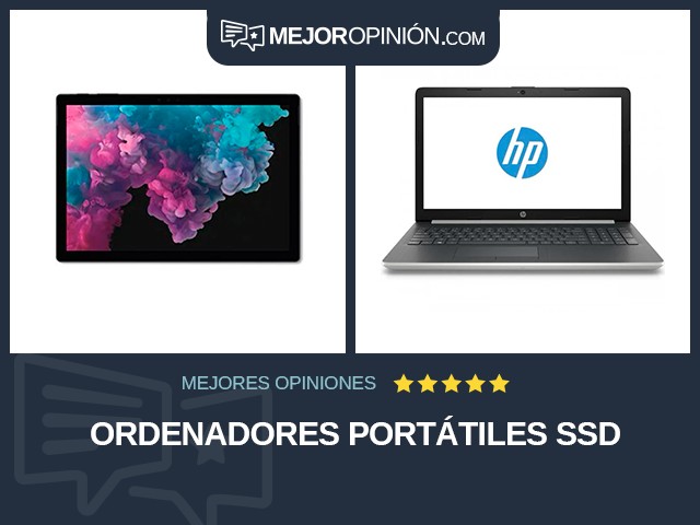 Ordenadores portátiles SSD