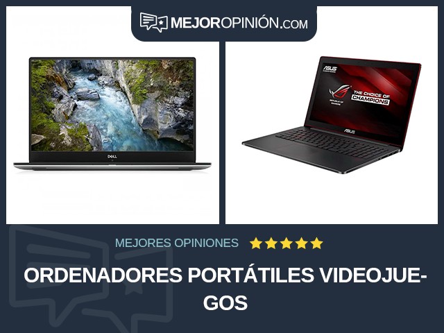 Ordenadores portátiles Videojuegos