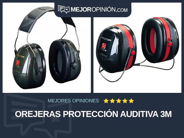 Orejeras Protección auditiva 3M