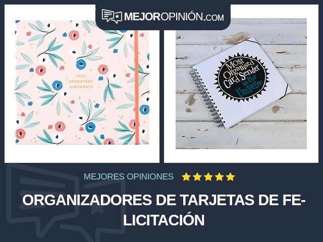 Organizadores de tarjetas de felicitación