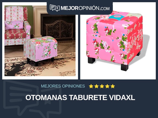 Otomanas Taburete vidaXL