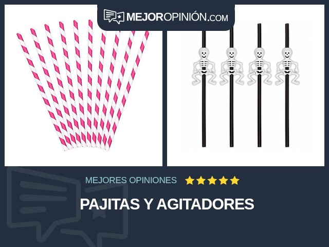 Pajitas y agitadores