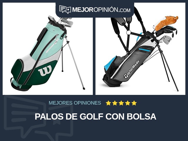 Palos de golf Con bolsa