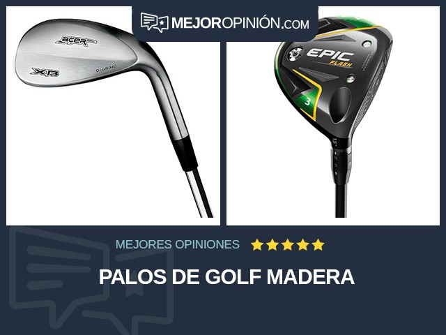 Palos de golf Madera