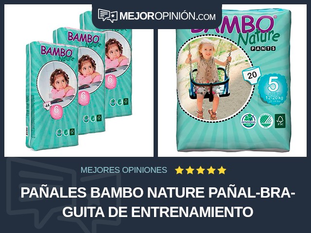 Pañales Bambo Nature Pañal-braguita de entrenamiento