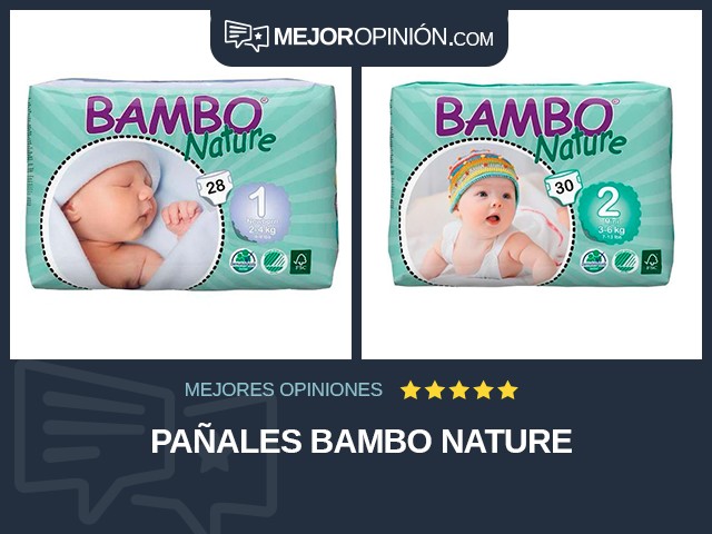 Pañales Bambo Nature