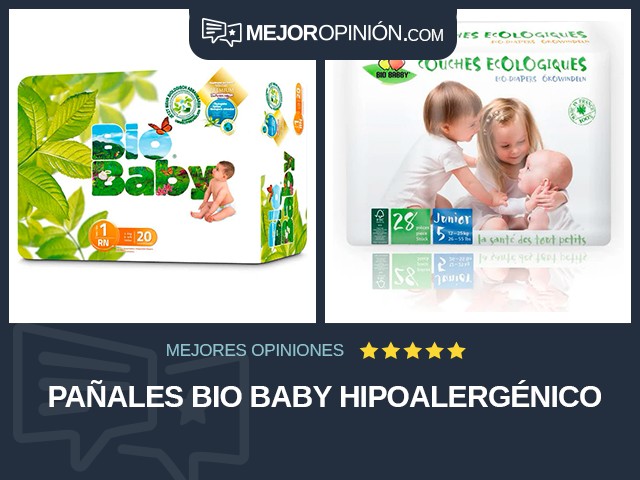 Pañales Bio Baby Hipoalergénico