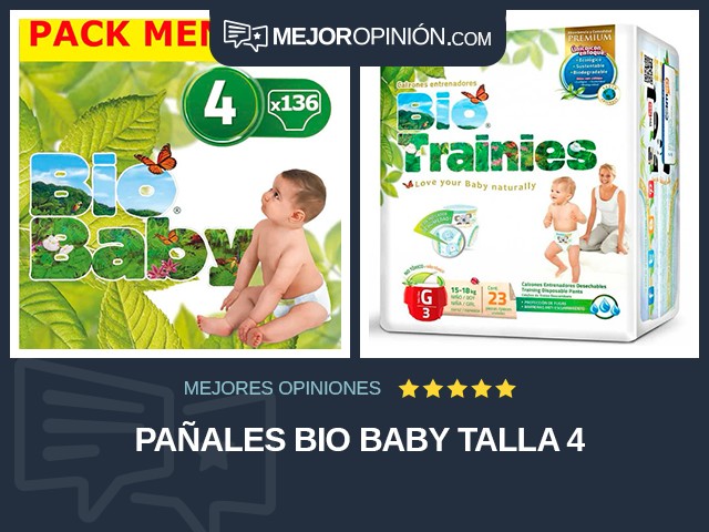 Pañales Bio Baby Talla 4