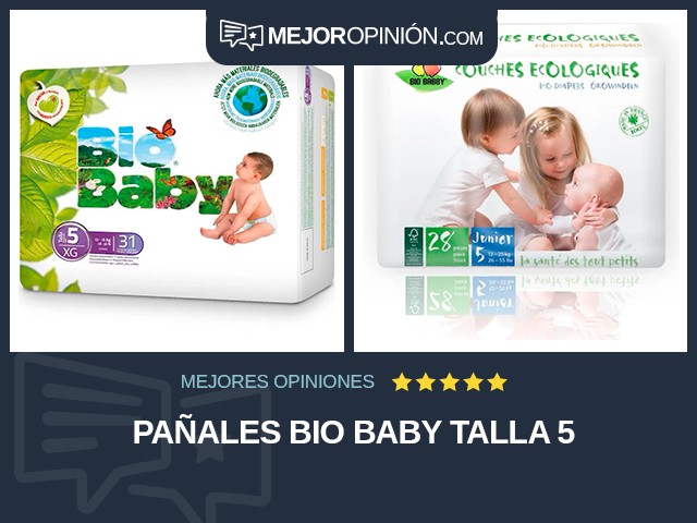 Pañales Bio Baby Talla 5