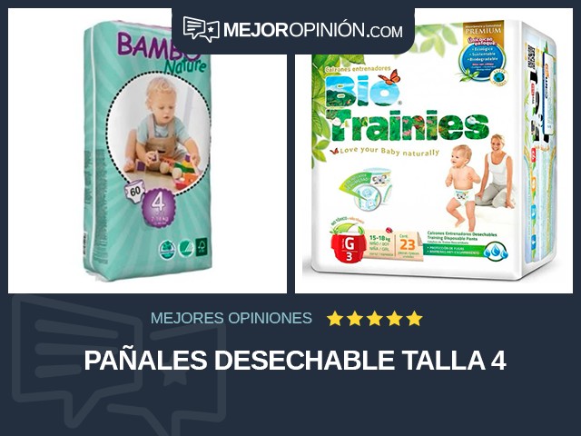 Pañales Desechable Talla 4