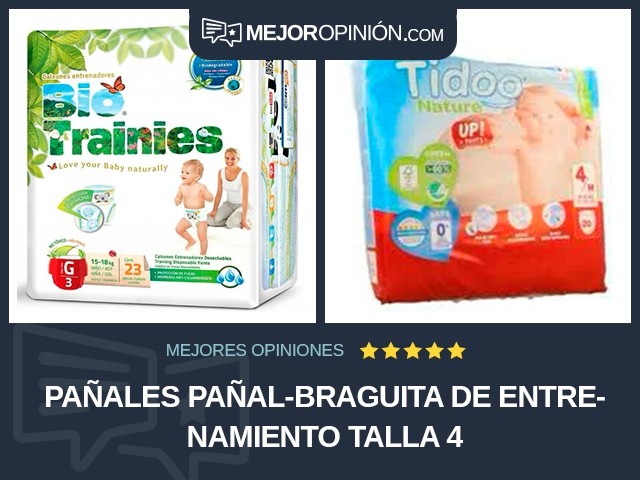 Pañales Pañal-braguita de entrenamiento Talla 4