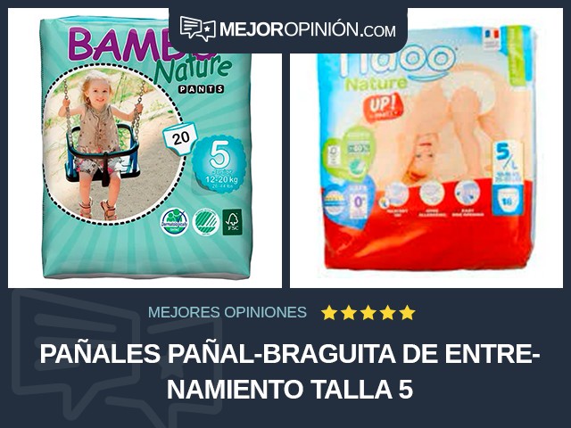 Pañales Pañal-braguita de entrenamiento Talla 5