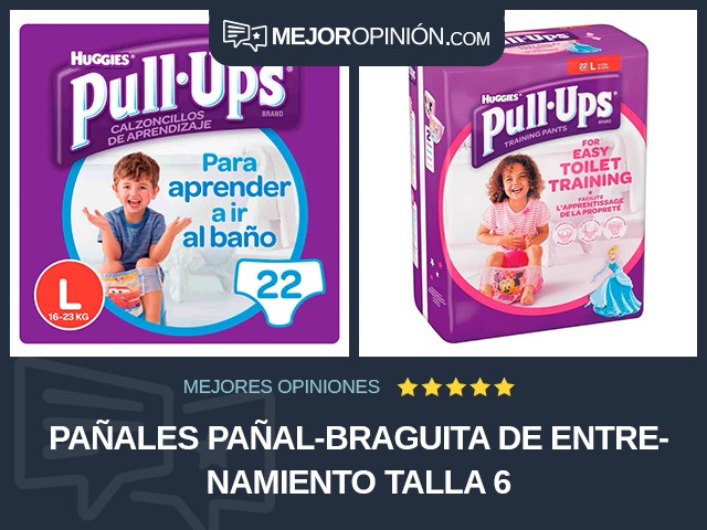 Pañales Pañal-braguita de entrenamiento Talla 6