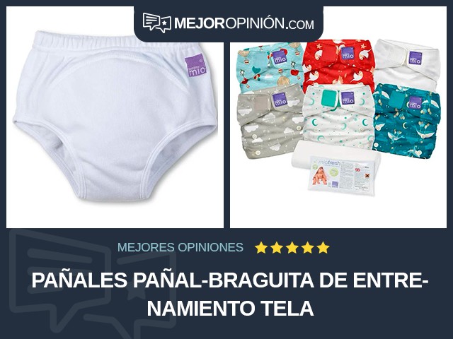 Pañales Pañal-braguita de entrenamiento Tela