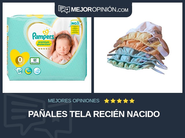 Pañales Tela Recién nacido