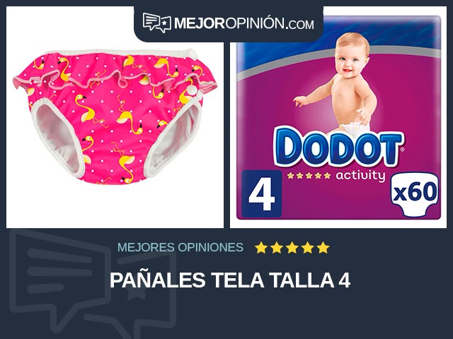 Pañales Tela Talla 4