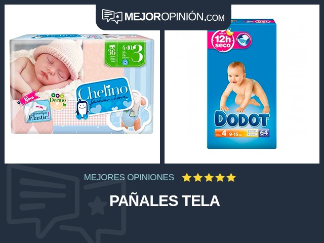 Pañales Tela